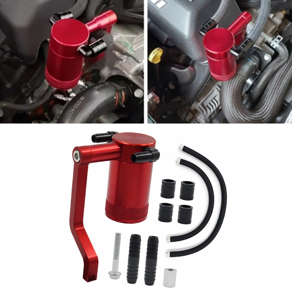 Oil Drain Tank - Oil Catch Can Kit Replacement Aluminium