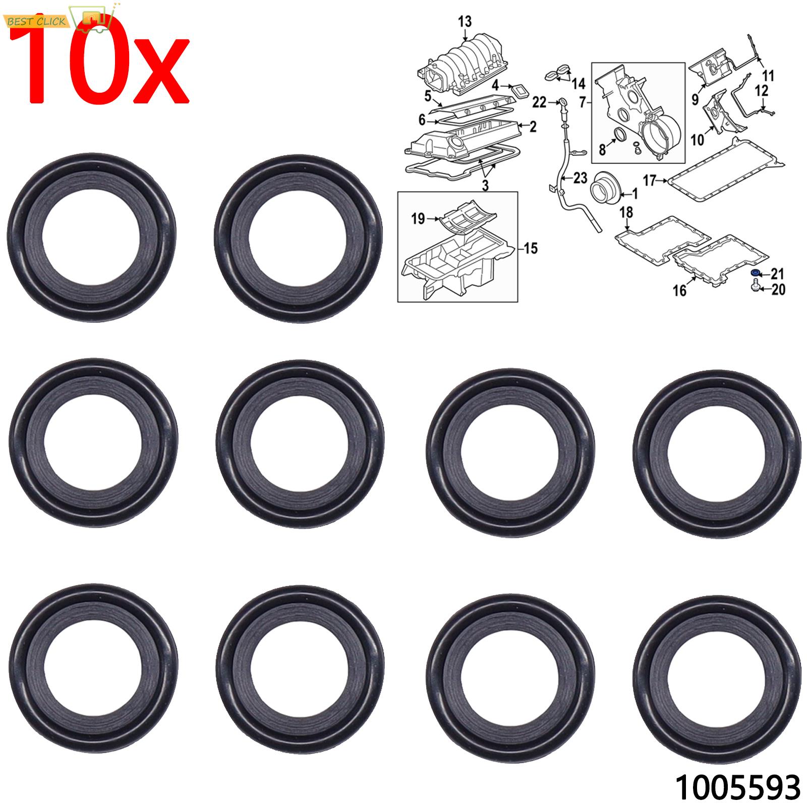 Oil Drain Tank - Set of 10 Oil Drain Plug