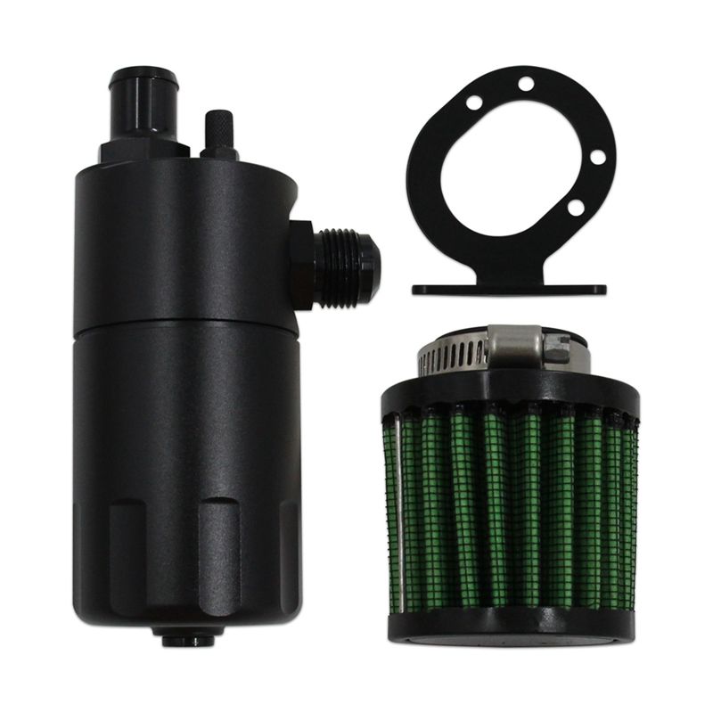 Oil Drain Tank - AN10 Baffled Oil Catch Can Universal