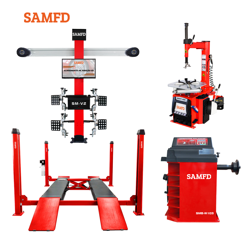 3D Wheel Alignment Machine Car - Tire Balance Machine recension och pris