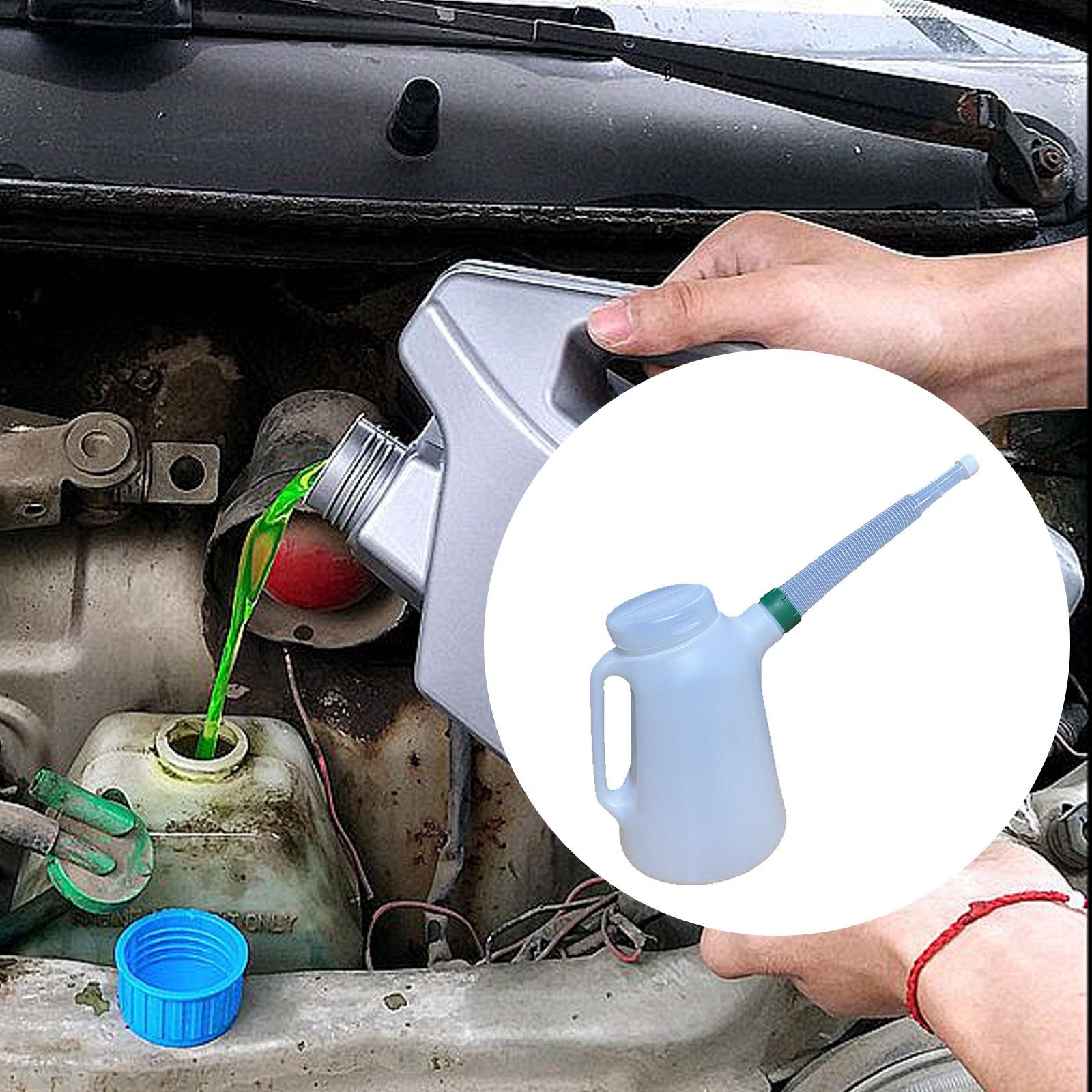 5L Oil Measuring Container wit - Oil Drain Tank recension och pris