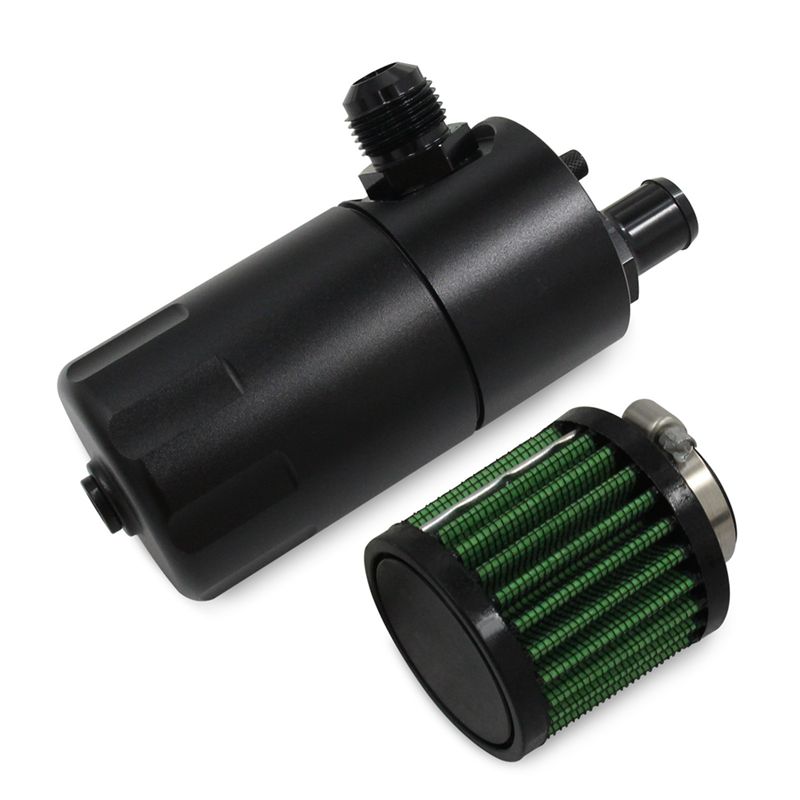 AN10 Baffled Oil Catch Can Uni - Oil Drain Tank recension och pris